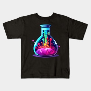 Chemistry Lesson Lab Vial Kids T-Shirt